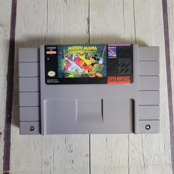 Nintendo Video Games Consoles Mickey Mania The Timeless Nintendo Video Games Consoles Mickey Mania The Timeless
